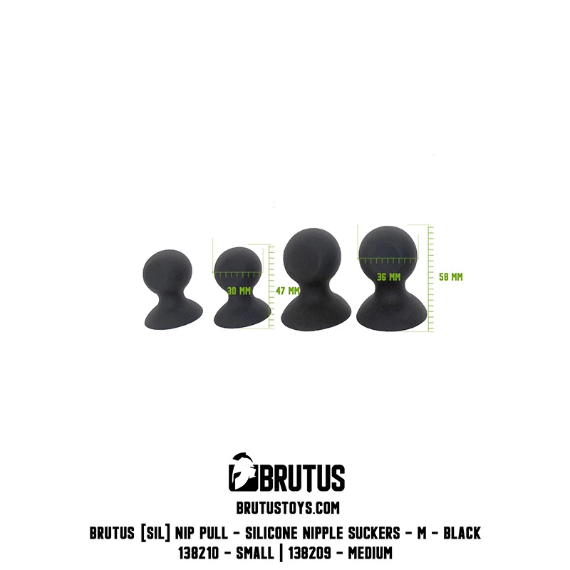BRUTUS β Nip Pull β Nipple Suckers M - Afbeelding 3