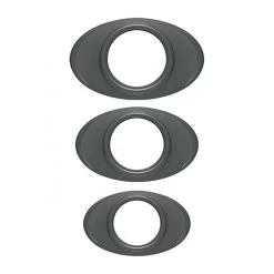 Doc Johnson – Easy Grip C Ring Set Grijs