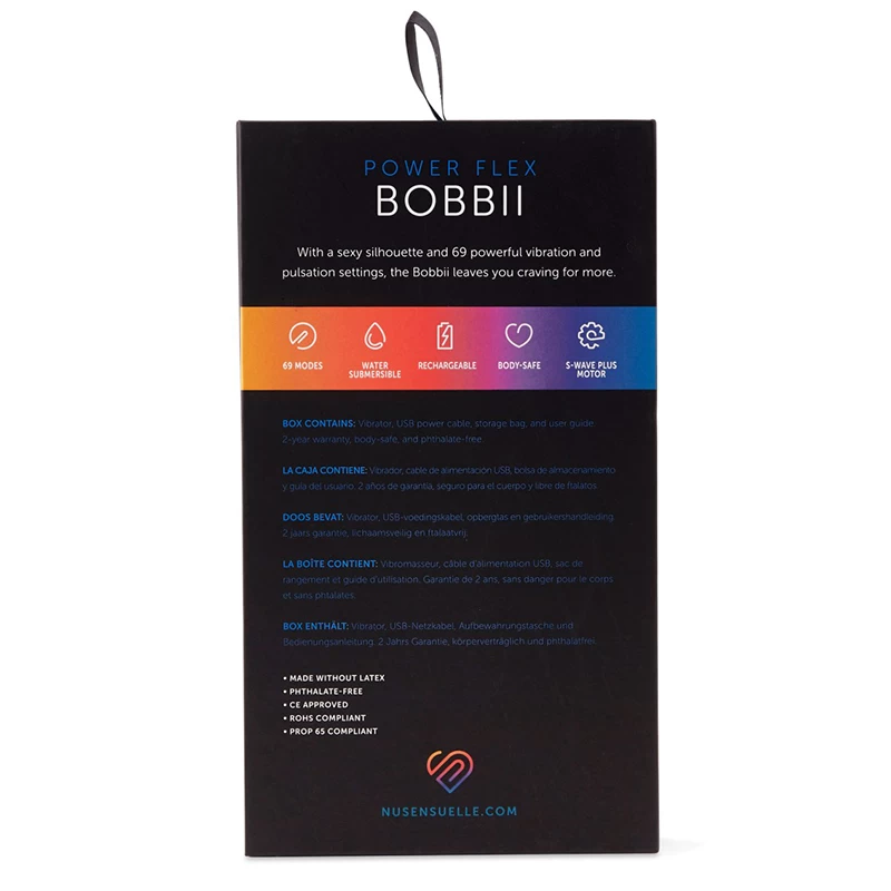 Nu Sensuelle β Bobbii Power Flex Bullet Red - Afbeelding 2