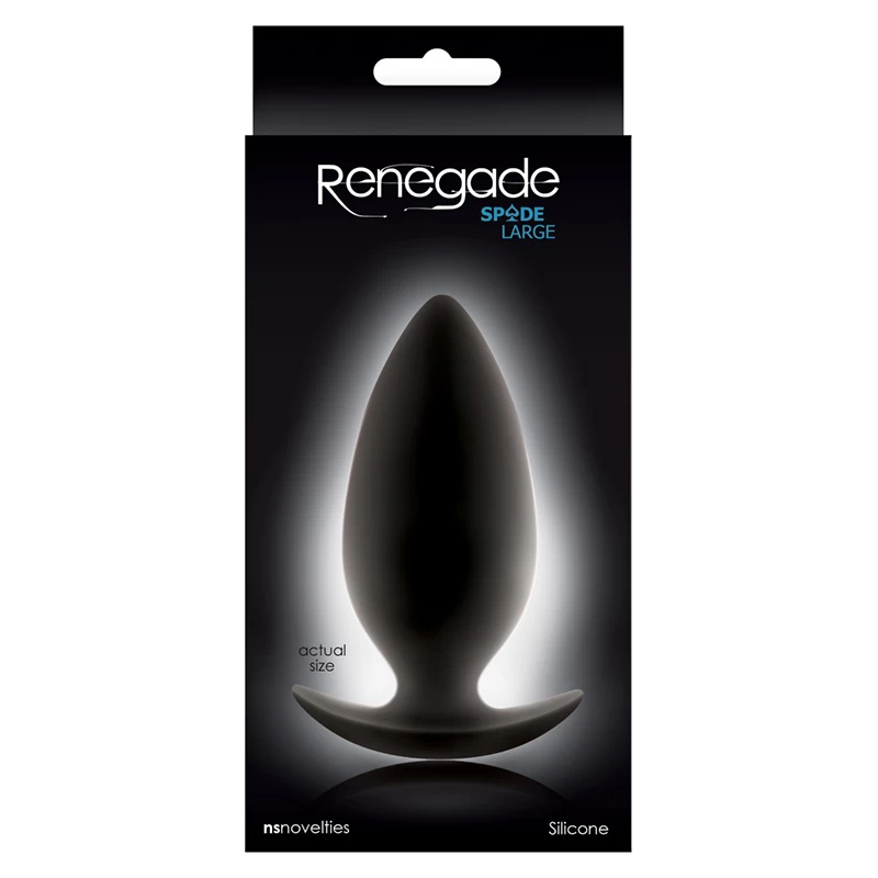 Renegade β Spade Anaalplug Large - Afbeelding 2