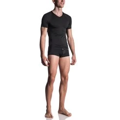 Manstore – M800 V-Neck Tee Reg. Black
