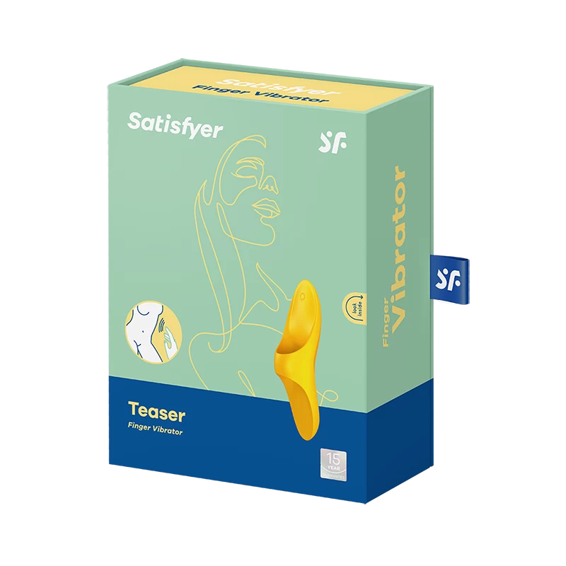 Satisfyer Teaser Vinger Vibrator Geel - Afbeelding 6