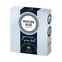 Mister Size 49 Mm Condooms 3 Stuks
