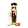 Shunga – Massage Olie Romantiek Aardbeien & Champagne