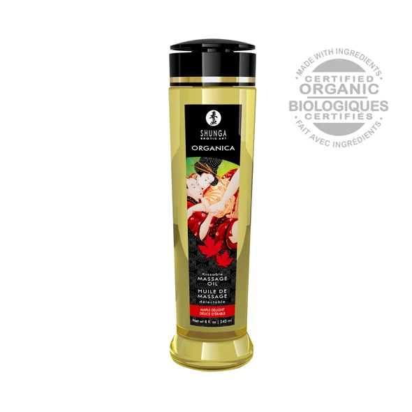 Shunga – Massage Olie Organica Ahornsiroop - Afbeelding 2
