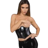 Noir Handmade – Onder Buste Lak Korset F211