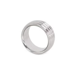 Fancy Steel Donut Cockring 50 Mm