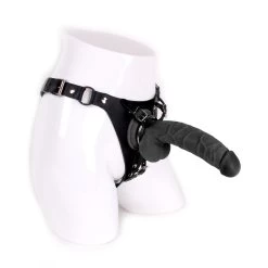Strap-On Met Dildo