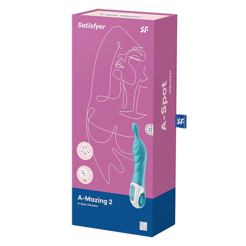 Satisfyer – A-Mazing 2 A-Spot Stimulator Turkoois - Afbeelding 8